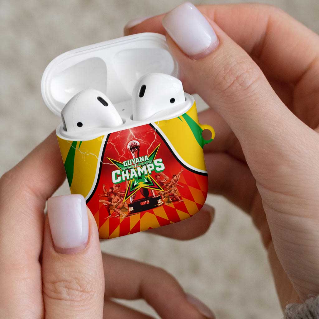 Guyana Cricket AirPods Case Amazon Warriors Glorious Victory - Wonder Print Shop