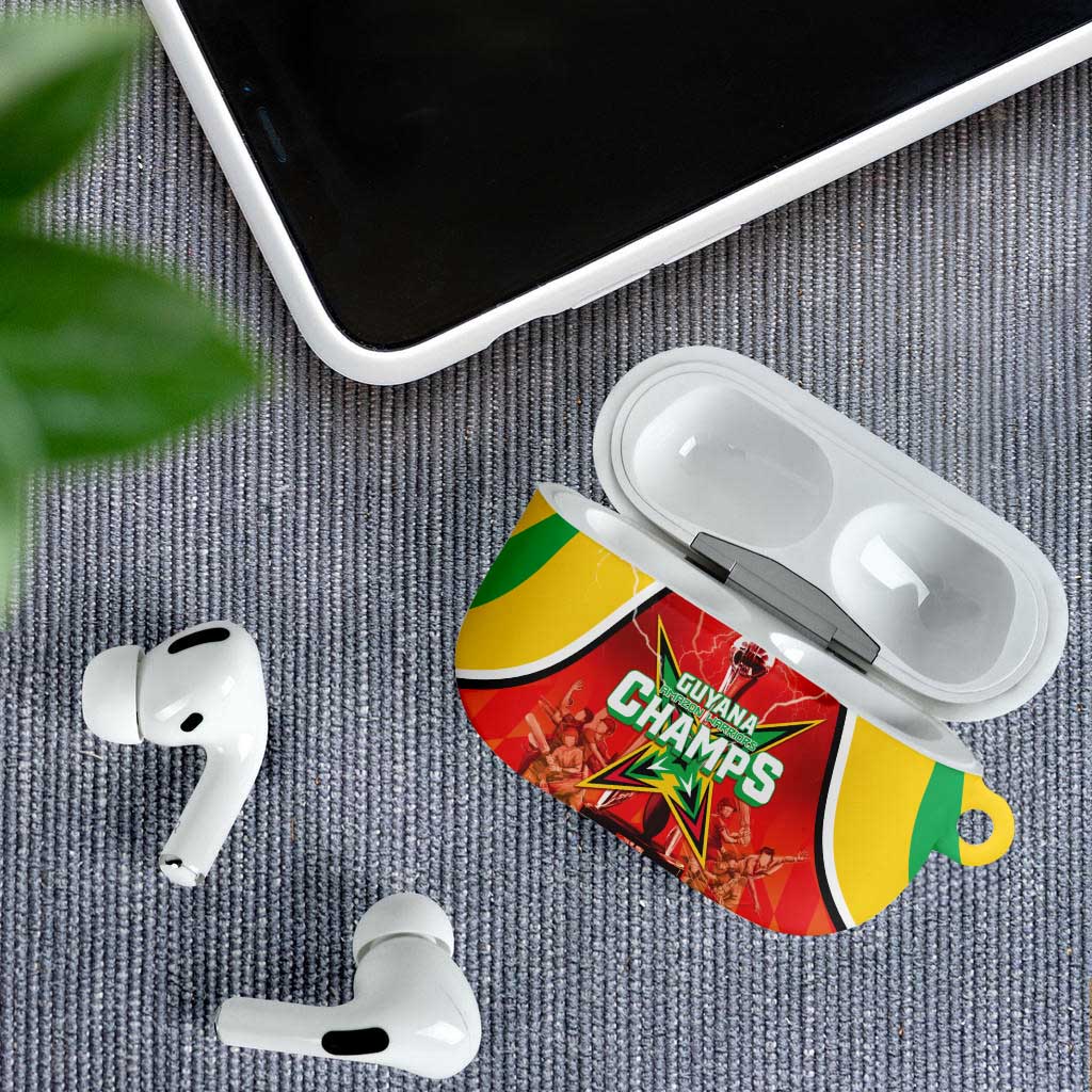 Guyana Cricket AirPods Case Amazon Warriors Glorious Victory - Wonder Print Shop