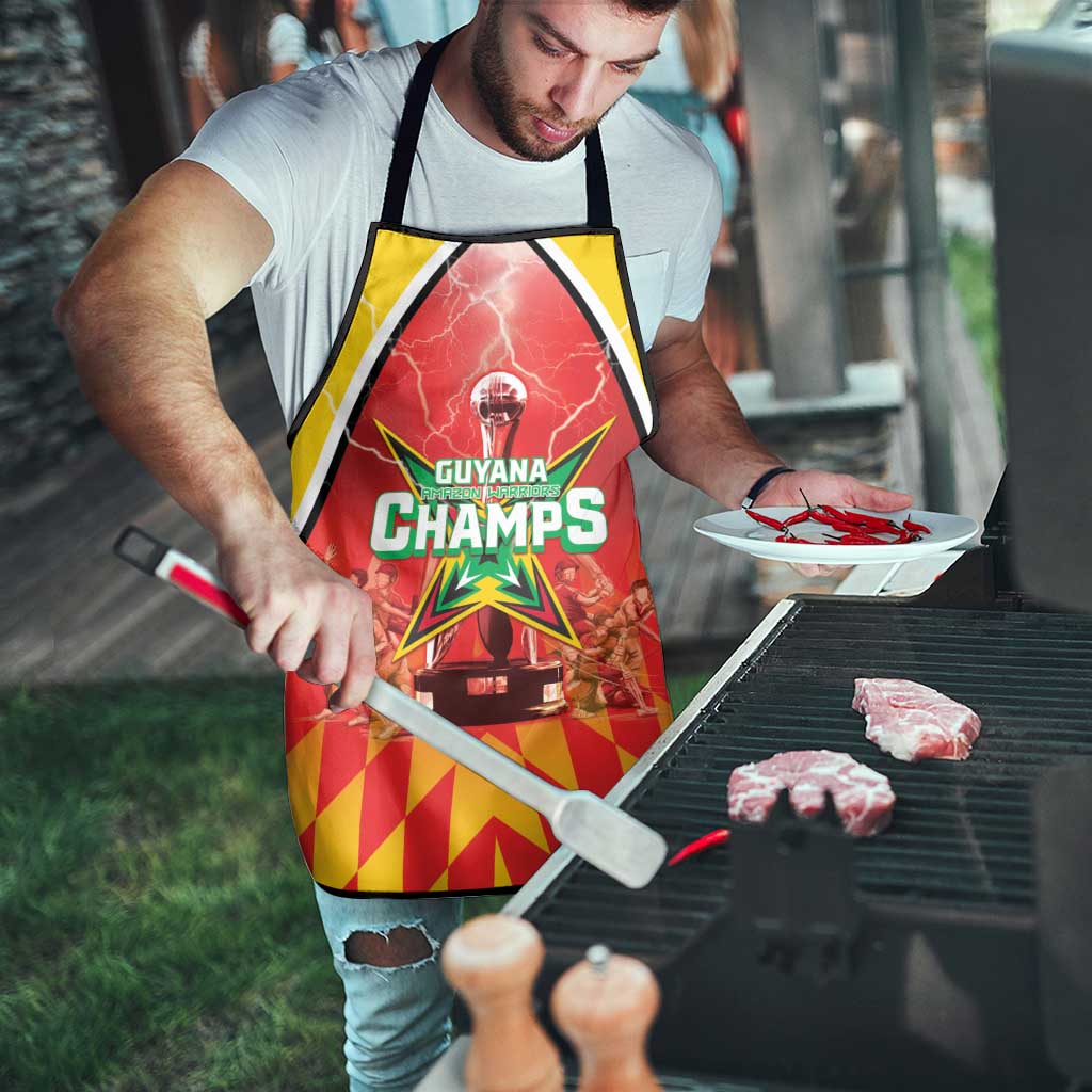 Guyana Cricket Apron Amazon Warriors Glorious Victory - Wonder Print Shop