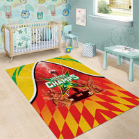 Guyana Cricket Area Rug Amazon Warriors Glorious Victory - Wonder Print Shop