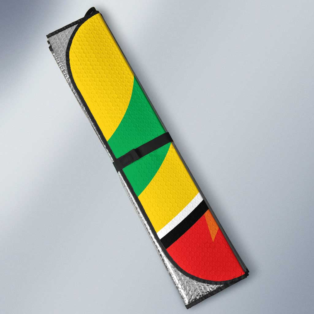Guyana Cricket Auto Sun Shade Amazon Warriors Glorious Victory - Wonder Print Shop
