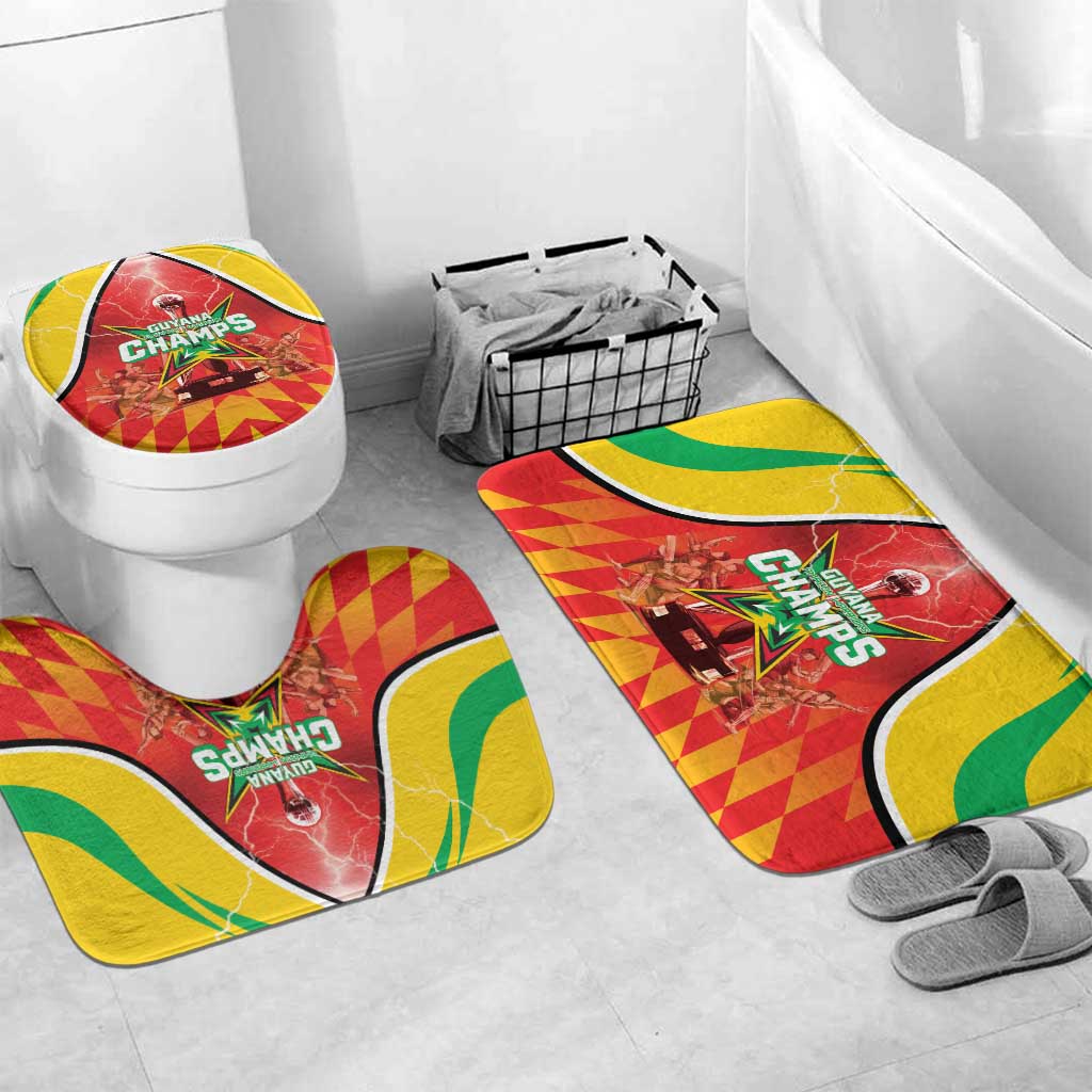 Guyana Cricket Bathroom Set Amazon Warriors Glorious Victory - Wonder Print Shop