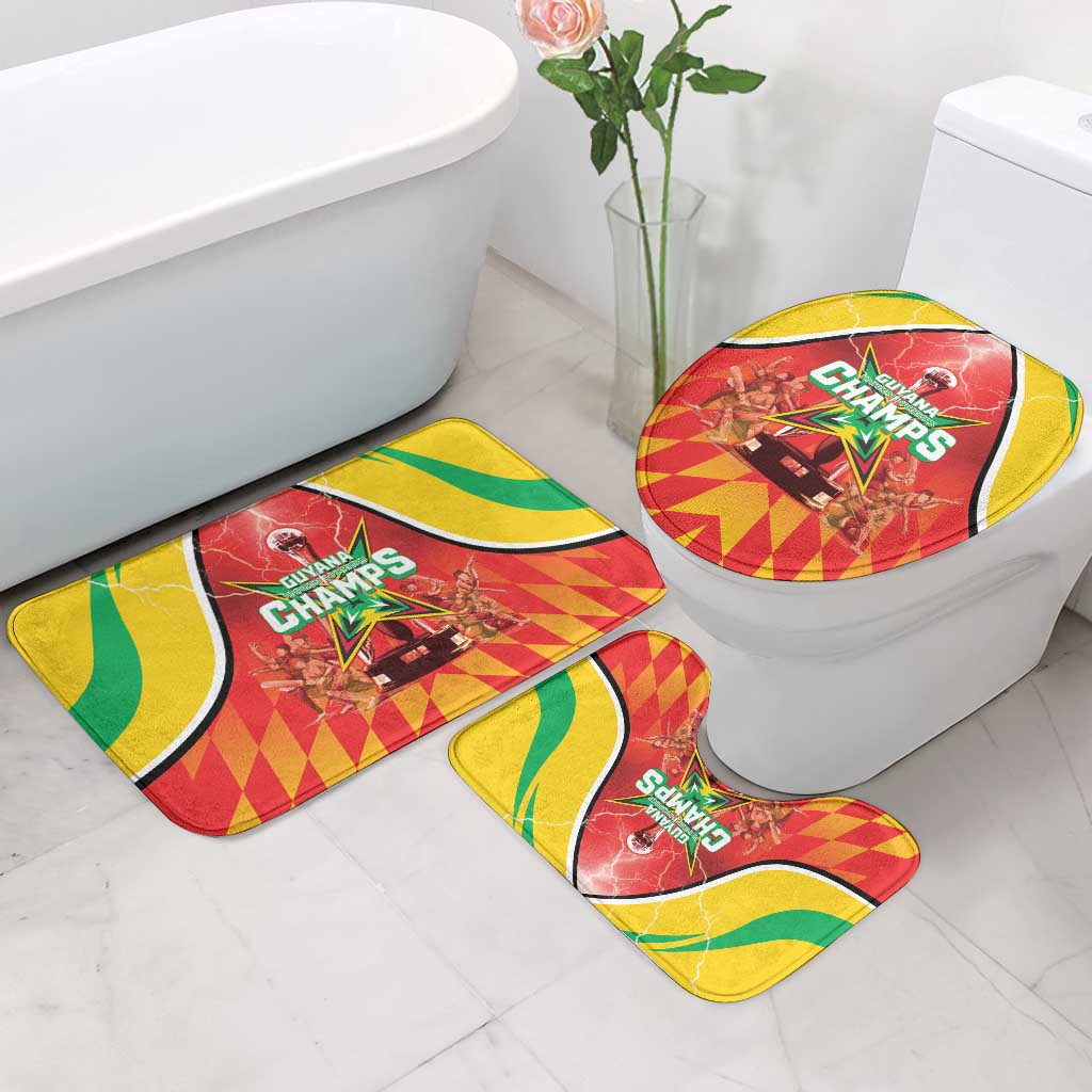 Guyana Cricket Bathroom Set Amazon Warriors Glorious Victory - Wonder Print Shop