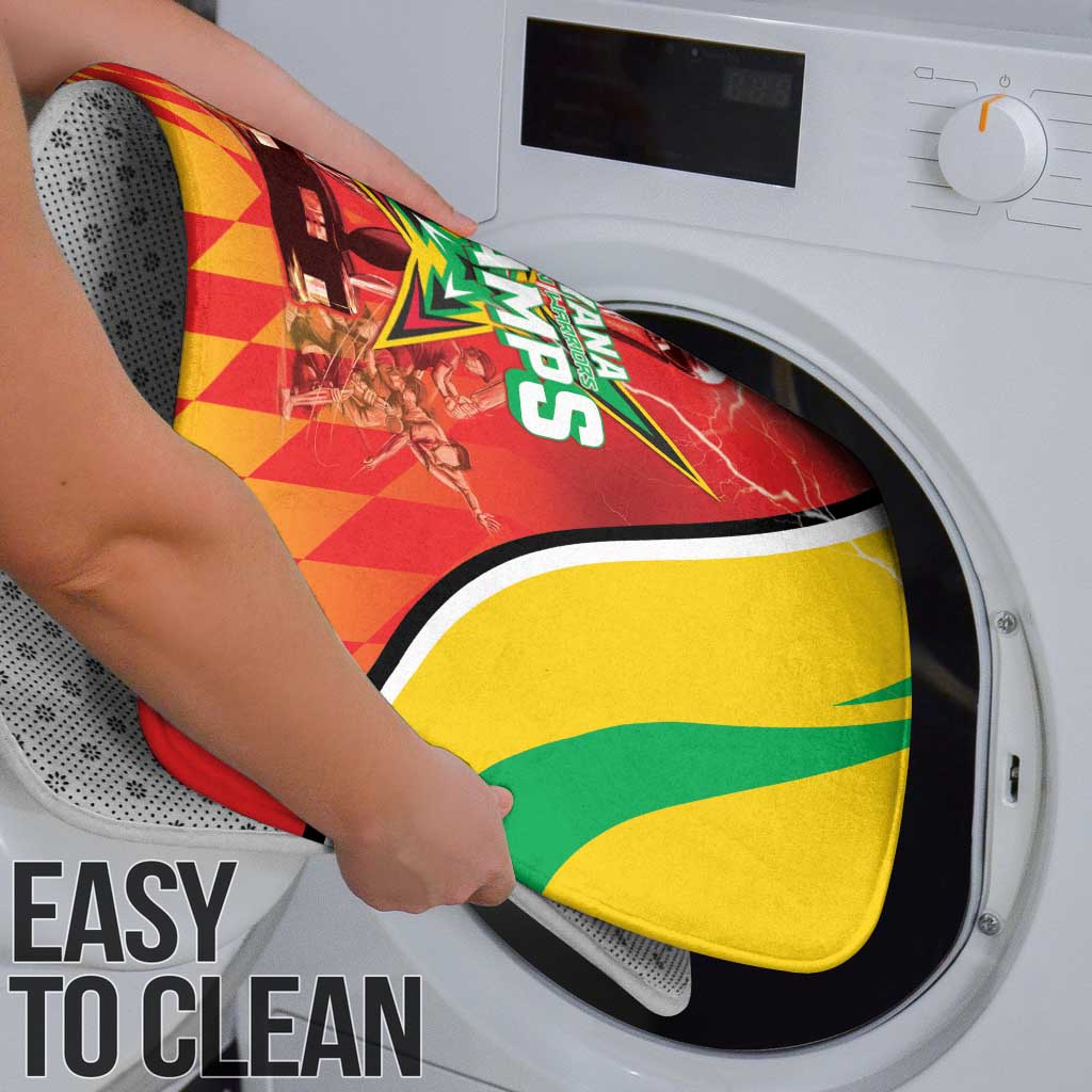 Guyana Cricket Bathroom Set Amazon Warriors Glorious Victory - Wonder Print Shop