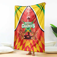 Guyana Cricket Blanket Amazon Warriors Glorious Victory - Wonder Print Shop