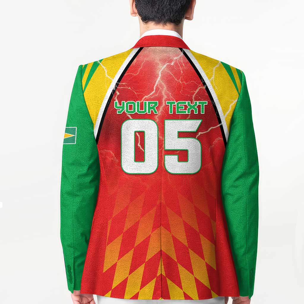 Custom Guyana Cricket Blazer Amazon Warriors Glorious Victory - Wonder Print Shop