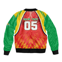Custom Guyana Cricket Bomber Jacket Amazon Warriors Glorious Victory - Wonder Print Shop