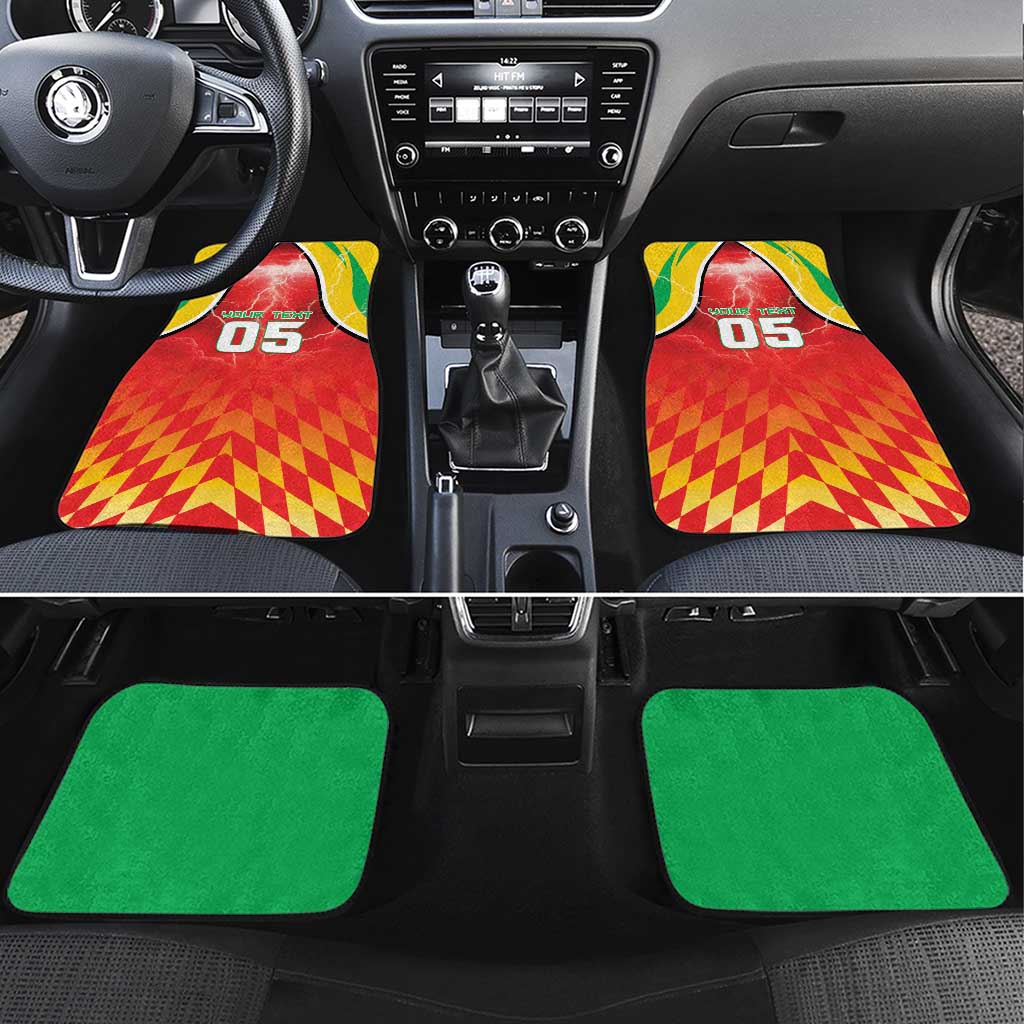 Guyana Cricket Car Mats Amazon Warriors Glorious Victory - Wonder Print Shop