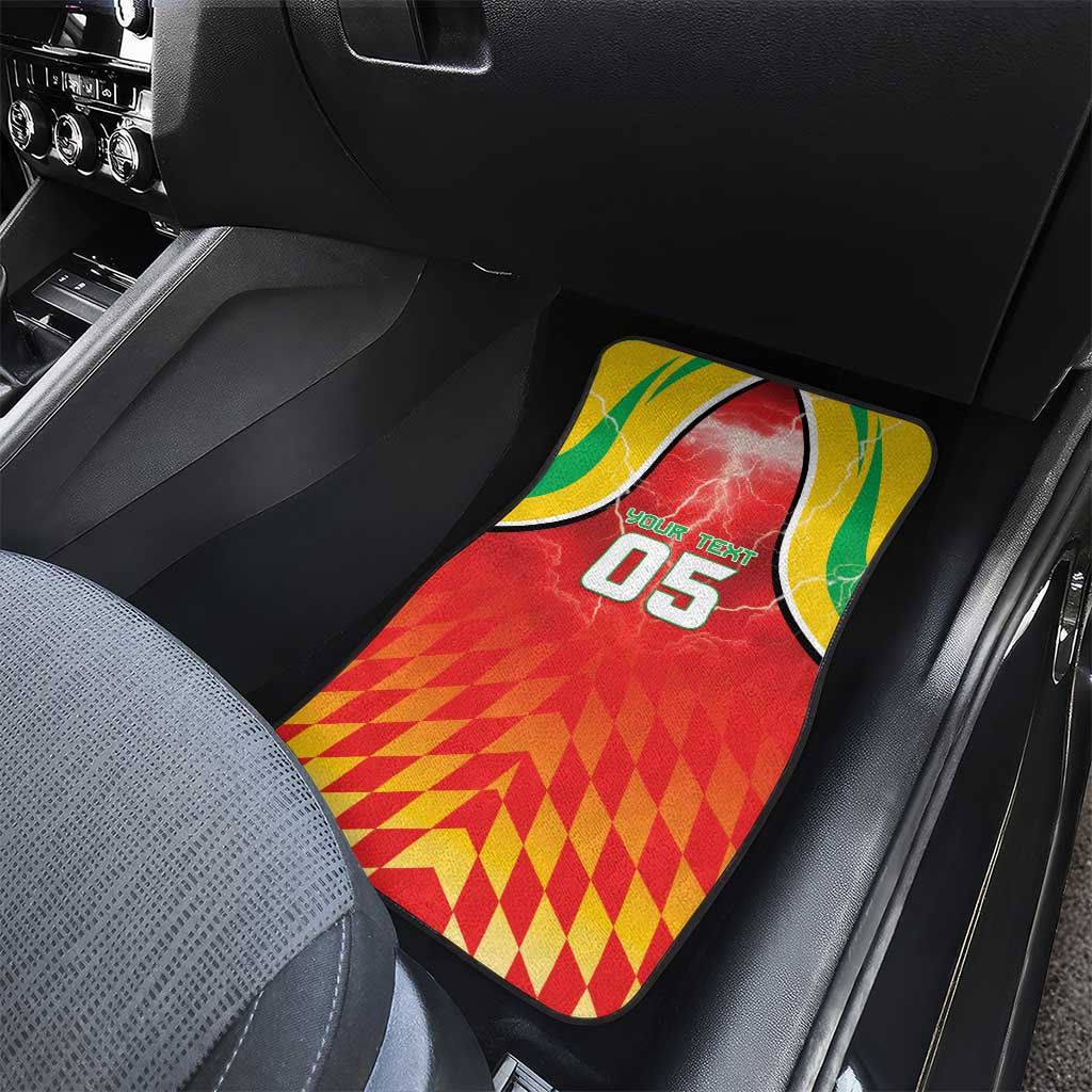 Guyana Cricket Car Mats Amazon Warriors Glorious Victory - Wonder Print Shop
