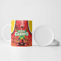 Custom Guyana Cricket Ceramic Mug Amazon Warriors Glorious Victory - Wonder Print Shop