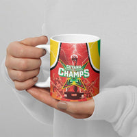 Custom Guyana Cricket Ceramic Mug Amazon Warriors Glorious Victory - Wonder Print Shop