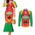 Custom Guyana Cricket Couples Matching Mermaid Dress and Long Sleeve Button Shirt Amazon Warriors Glorious Victory - Wonder Print Shop
