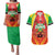 Custom Guyana Cricket Couples Matching Puletasi and Hawaiian Shirt Amazon Warriors Glorious Victory - Wonder Print Shop