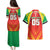 Custom Guyana Cricket Couples Matching Puletasi and Hawaiian Shirt Amazon Warriors Glorious Victory - Wonder Print Shop