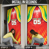 Guyana Cricket Door Cover Amazon Warriors Glorious Victory - Wonder Print Shop