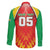 Custom Guyana Cricket Family Matching Mermaid Dress and Hawaiian Shirt Amazon Warriors Glorious Victory - Wonder Print Shop