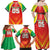 Custom Guyana Cricket Family Matching Off Shoulder Maxi Dress and Hawaiian Shirt Amazon Warriors Glorious Victory - Wonder Print Shop