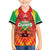 Custom Guyana Cricket Family Matching Off Shoulder Maxi Dress and Hawaiian Shirt Amazon Warriors Glorious Victory - Wonder Print Shop