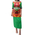 Custom Guyana Cricket Family Matching Puletasi and Hawaiian Shirt Amazon Warriors Glorious Victory - Wonder Print Shop
