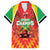 Custom Guyana Cricket Family Matching Short Sleeve Bodycon Dress and Hawaiian Shirt Amazon Warriors Glorious Victory - Wonder Print Shop