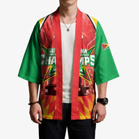 Custom Guyana Cricket Kimono Amazon Warriors Glorious Victory - Wonder Print Shop