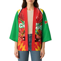 Custom Guyana Cricket Kimono Amazon Warriors Glorious Victory - Wonder Print Shop