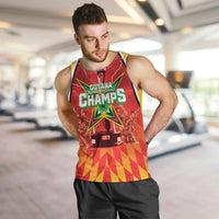 Custom Guyana Cricket Men Tank Top Amazon Warriors Glorious Victory - Wonder Print Shop