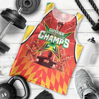 Custom Guyana Cricket Men Tank Top Amazon Warriors Glorious Victory - Wonder Print Shop