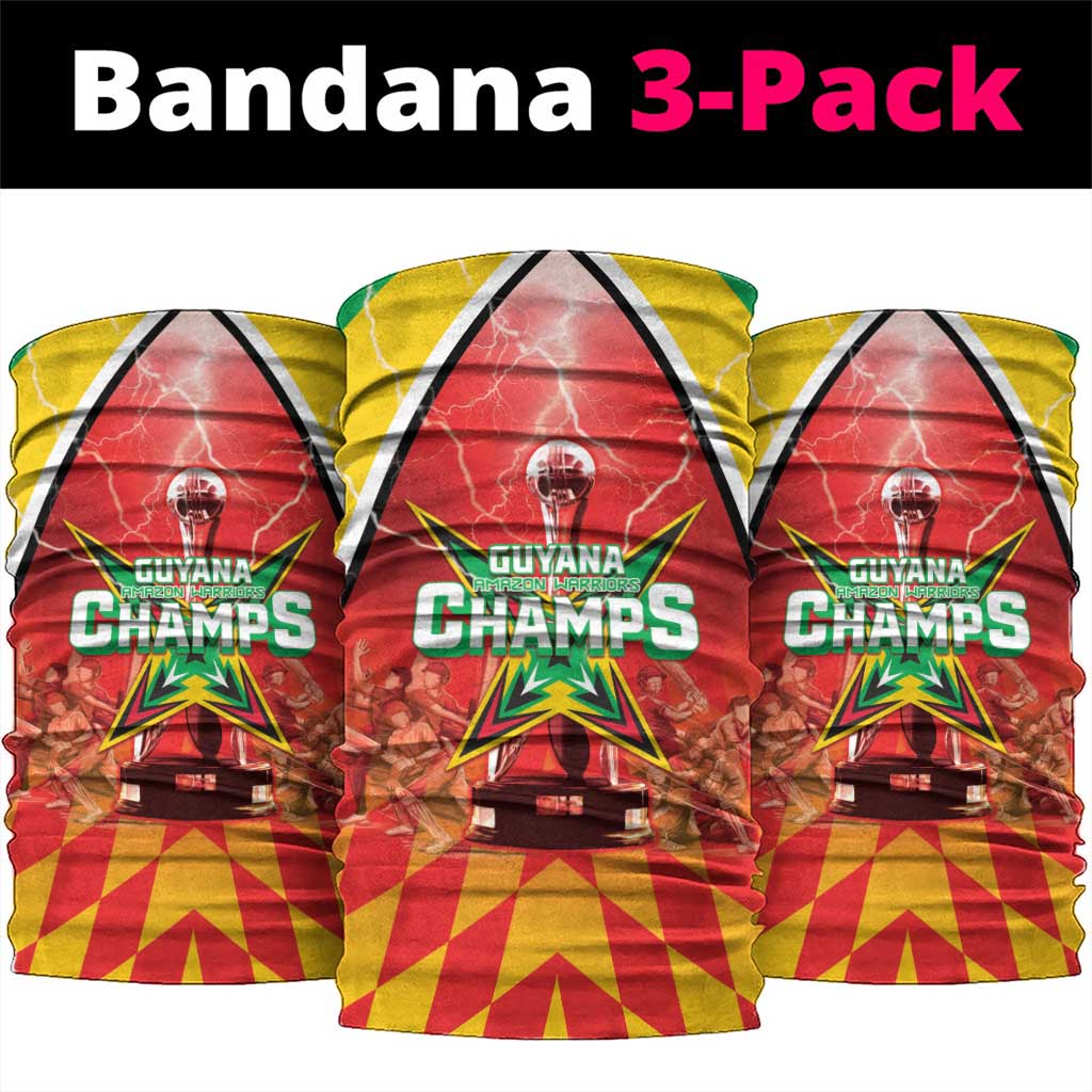 Guyana Cricket Neck Gaiter Amazon Warriors Glorious Victory - Wonder Print Shop