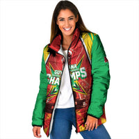 Custom Guyana Cricket Padded Jacket Amazon Warriors Glorious Victory - Wonder Print Shop