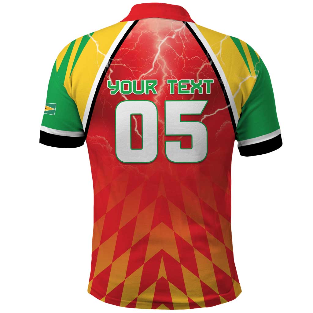 Custom Guyana Cricket Polo Shirt Amazon Warriors Glorious Victory - Wonder Print Shop