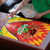 Guyana Cricket Puzzle Amazon Warriors Glorious Victory - Wonder Print Shop