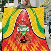 Guyana Cricket Quilt Amazon Warriors Glorious Victory - Wonder Print Shop
