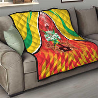 Guyana Cricket Quilt Amazon Warriors Glorious Victory - Wonder Print Shop