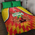 Guyana Cricket Quilt Bed Set Amazon Warriors Glorious Victory - Wonder Print Shop