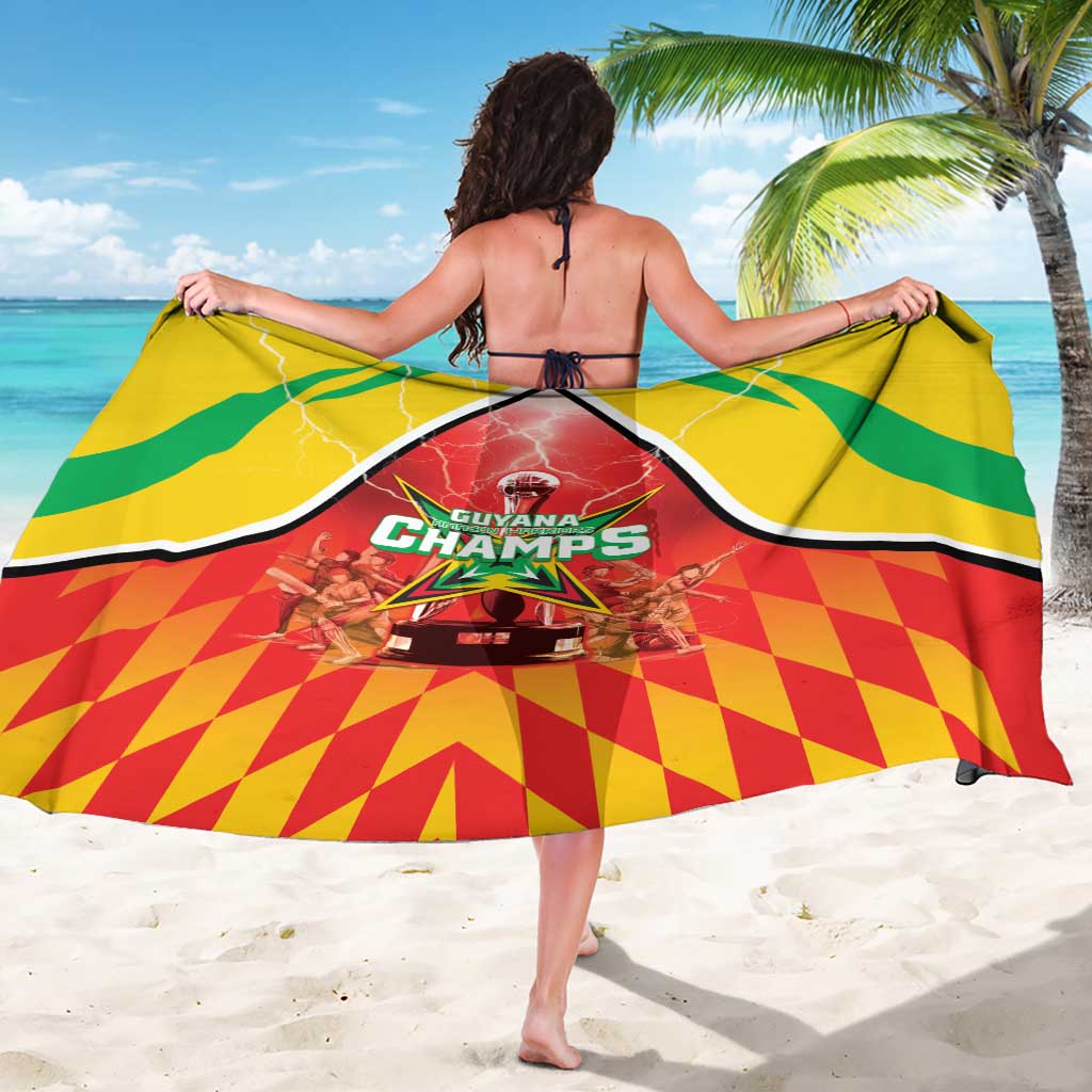 Guyana Cricket Sarong Amazon Warriors Glorious Victory - Wonder Print Shop