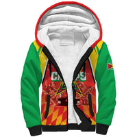 Custom Guyana Cricket Sherpa Hoodie Amazon Warriors Glorious Victory - Wonder Print Shop
