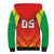 Custom Guyana Cricket Sherpa Hoodie Amazon Warriors Glorious Victory - Wonder Print Shop