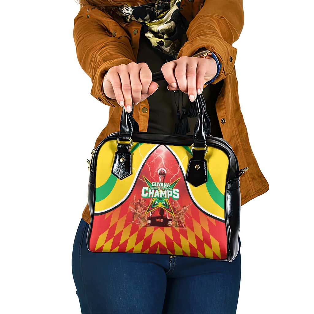 Guyana Cricket Shoulder Handbag Amazon Warriors Glorious Victory - Wonder Print Shop