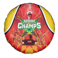 Guyana Cricket Spare Tire Cover Amazon Warriors Glorious Victory - Wonder Print Shop