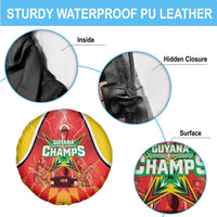 Guyana Cricket Spare Tire Cover Amazon Warriors Glorious Victory - Wonder Print Shop