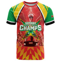 Custom Guyana Cricket T Shirt Amazon Warriors Glorious Victory - Wonder Print Shop