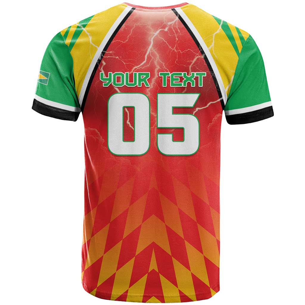 Custom Guyana Cricket T Shirt Amazon Warriors Glorious Victory - Wonder Print Shop