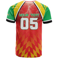 Custom Guyana Cricket T Shirt Amazon Warriors Glorious Victory - Wonder Print Shop