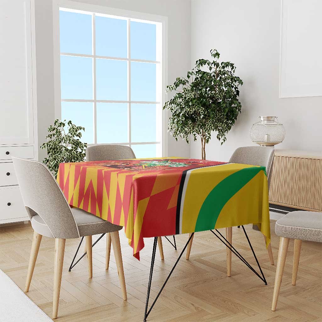 Guyana Cricket Tablecloth Amazon Warriors Glorious Victory - Wonder Print Shop