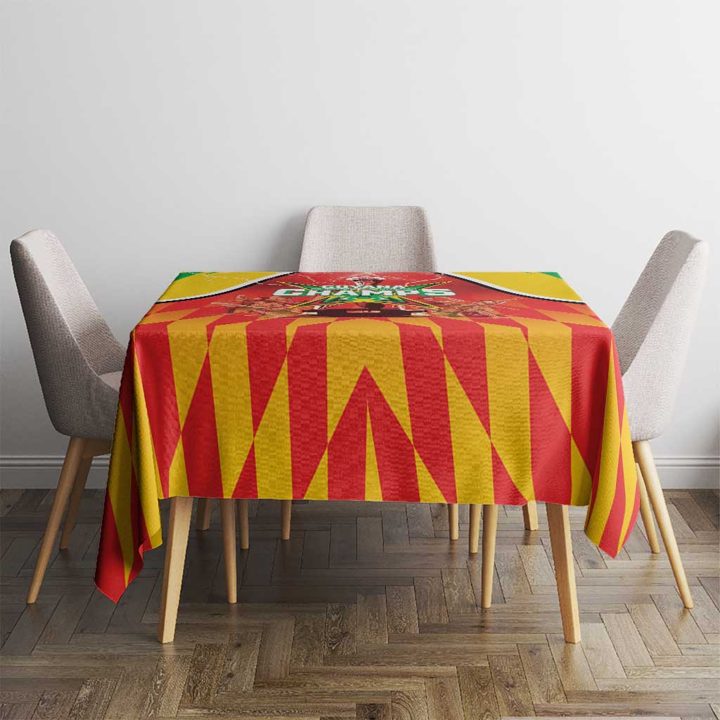 Guyana Cricket Tablecloth Amazon Warriors Glorious Victory - Wonder Print Shop