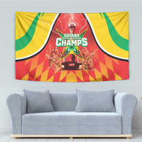 Guyana Cricket Tapestry Amazon Warriors Glorious Victory - Wonder Print Shop