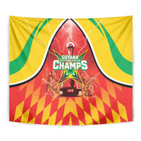 Guyana Cricket Tapestry Amazon Warriors Glorious Victory - Wonder Print Shop