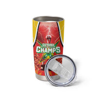 Custom Guyana Cricket Tumbler Cup Amazon Warriors Glorious Victory - Wonder Print Shop