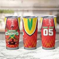 Custom Guyana Cricket Tumbler Cup Amazon Warriors Glorious Victory - Wonder Print Shop